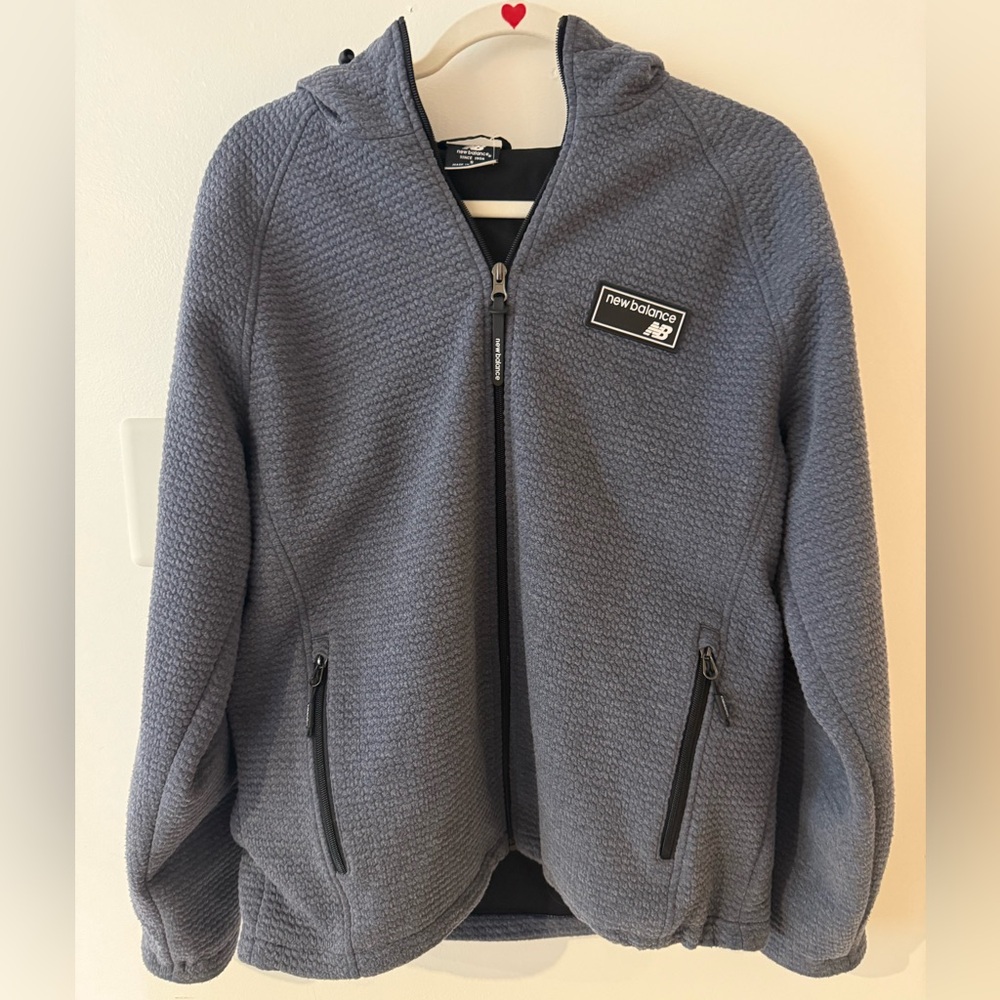 New Balance Textured Zip-Up Jacket